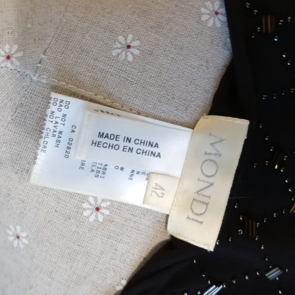 Vintage MONDI beaded blouse - Picture 5 of 5